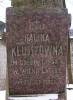 Grave of Halina Kujszowna, died 21 XI 1936